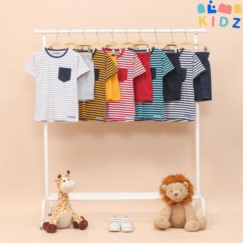 SET STRIPES UNISEX (1-8 TAHUN)