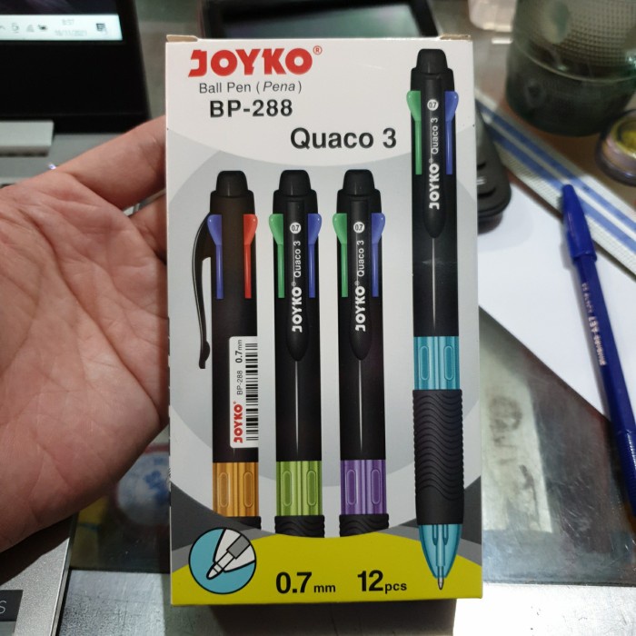 

Pen Joyko 4 warna BP-288 Quaco 3