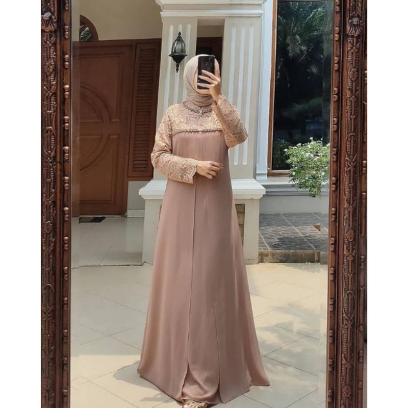 Terbaaru Gamis Lebaran/ REALPICT GAMIS PAYET PREMIUM / GAMIS ATHAYA DRESS / GAMIS IMPORT / GAMIS PESTA / GAMIS CERUTY