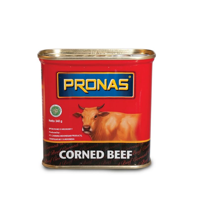 

Pronas beef corned 340gr kornet sapi
