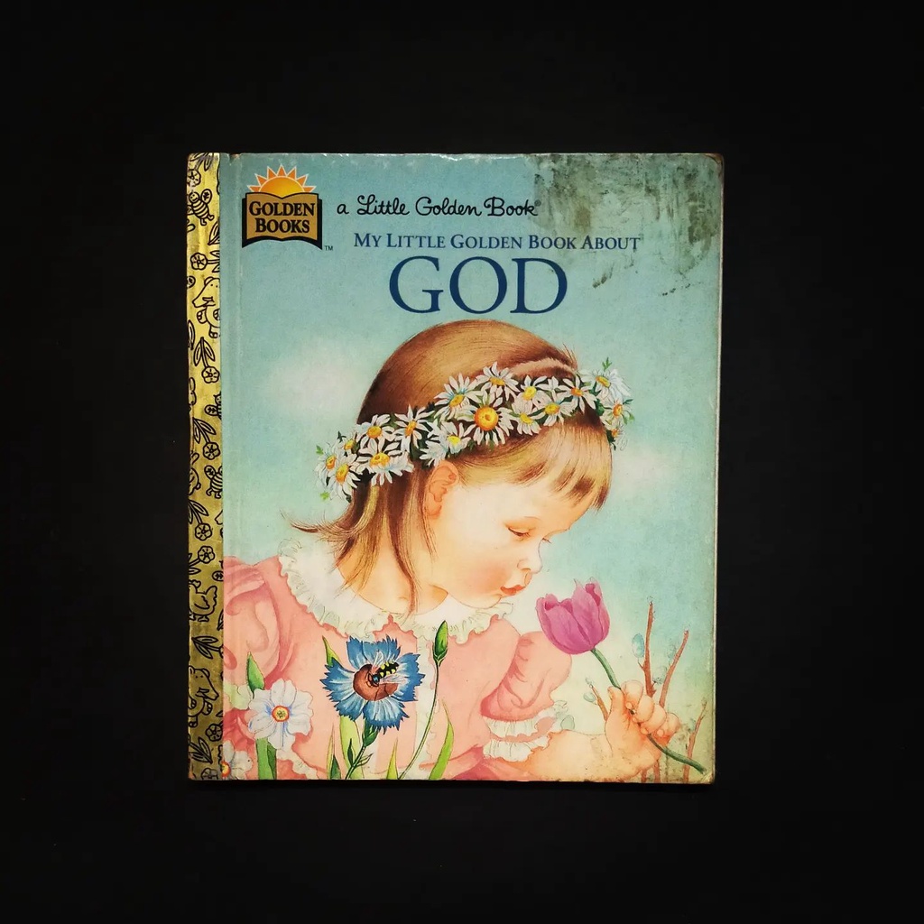 Buku Anak Langka My Little Golden Book About God Eloise Wilkin
