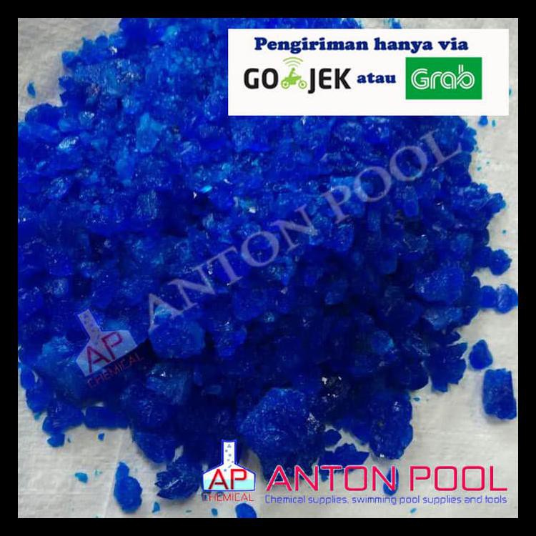

100% BERKUALITAS TERUSI / COPPER SULVATE (PACK 1KG) GOJEK / GRAB ONLY 100% BERKUALITAS