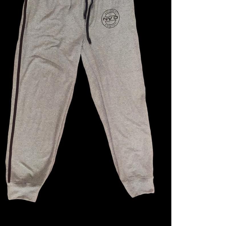 ✶ CELANA TRAINING JOGGER NEVADA PRIA WANITA MURAH || ABU MUDA LIST HITAM || ALASKA SPORTY ♨