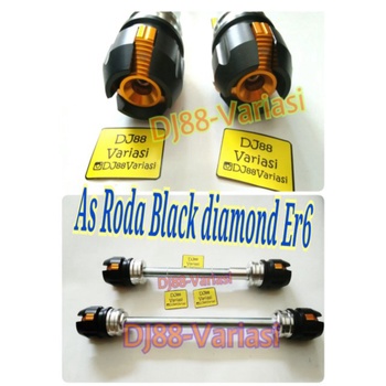 Dijual AS roda black diamond er6n er6 er6f depan belakang aksesoris er6 variasi er6 modifikasi er6 M