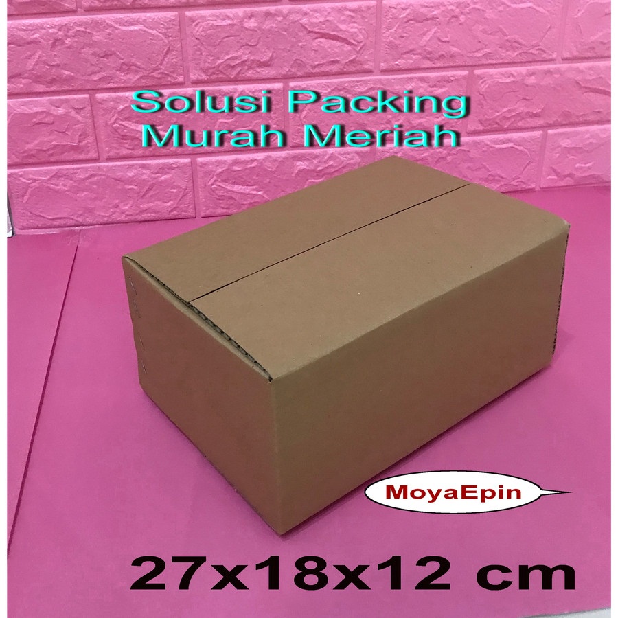 

kardus/karton/box uk. 27x18x12 mp