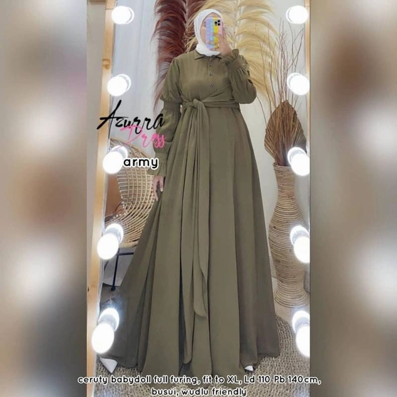 Azurra Dress (Ceruty full puring)