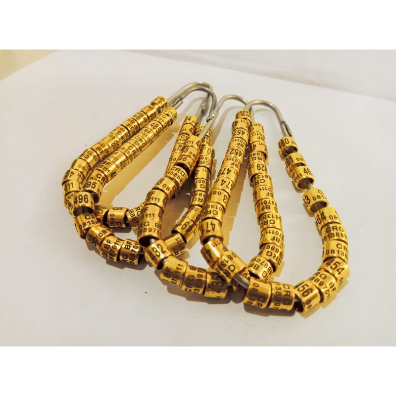 Ring bung bahan Kuningan laser, buat merpati dekuku perkutut custom