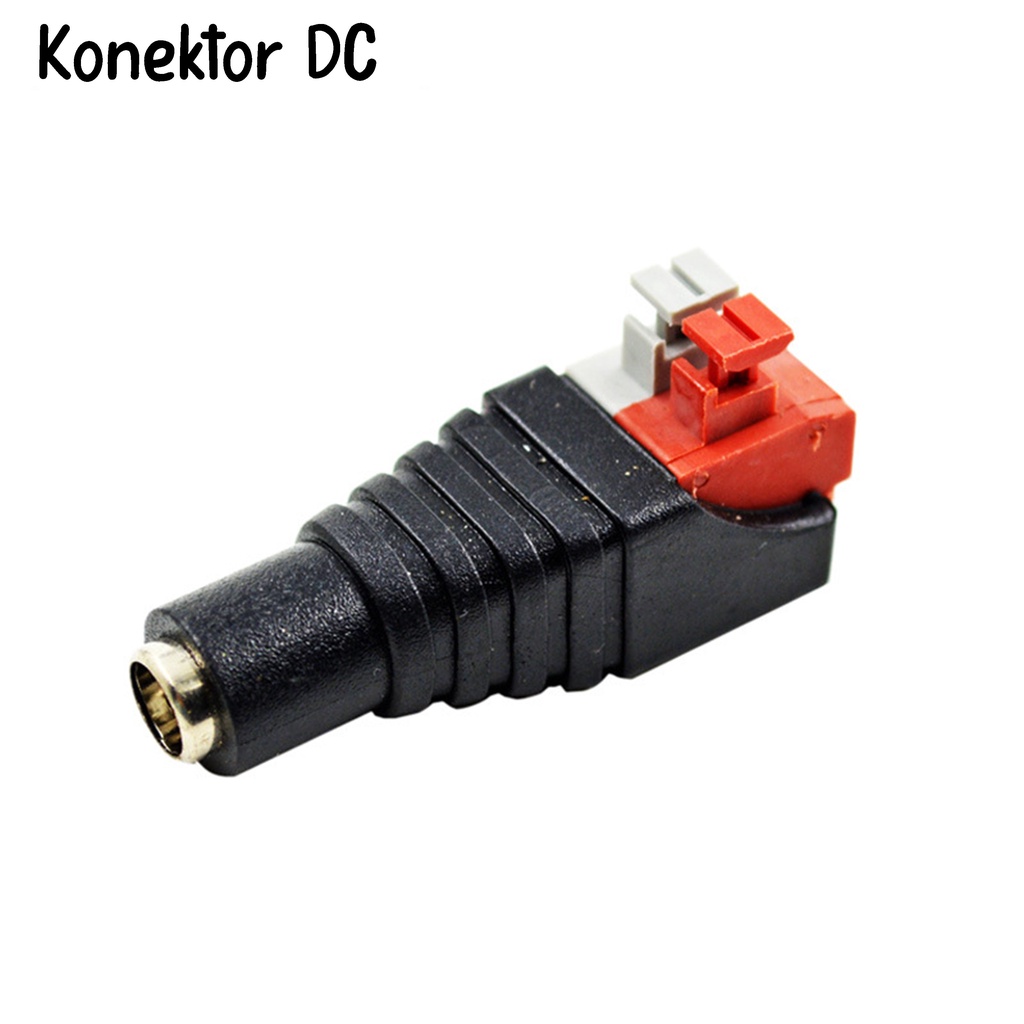 Colokan DC Power Plug Adapter Female dan Male Konektor Buat CCTV 5,5 x 3,1mm