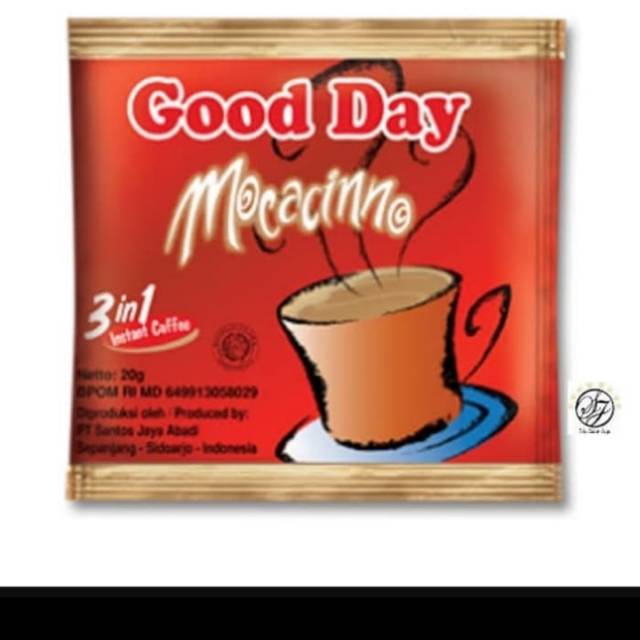 

Good Day Mocacinno 1Renceng (10Sachet)