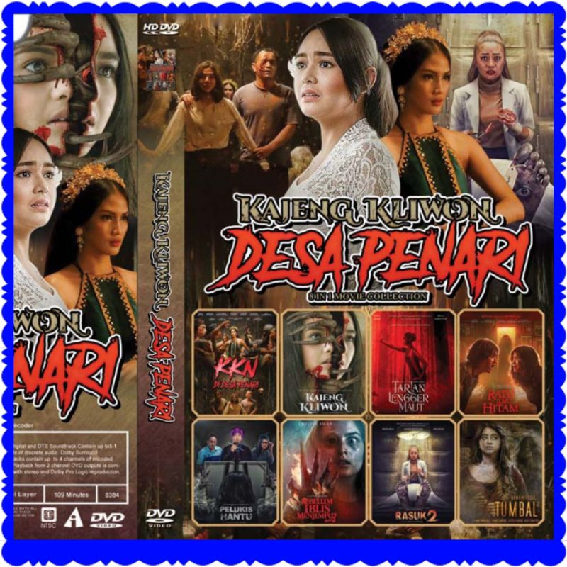 Jual KASET KOLEKSI CAMPURAN FILM HOROR INDONESIA TERBARUFILM KKN DI