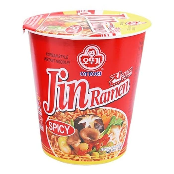 

Ottogi Jin Ramen Hot Cup 65Gr