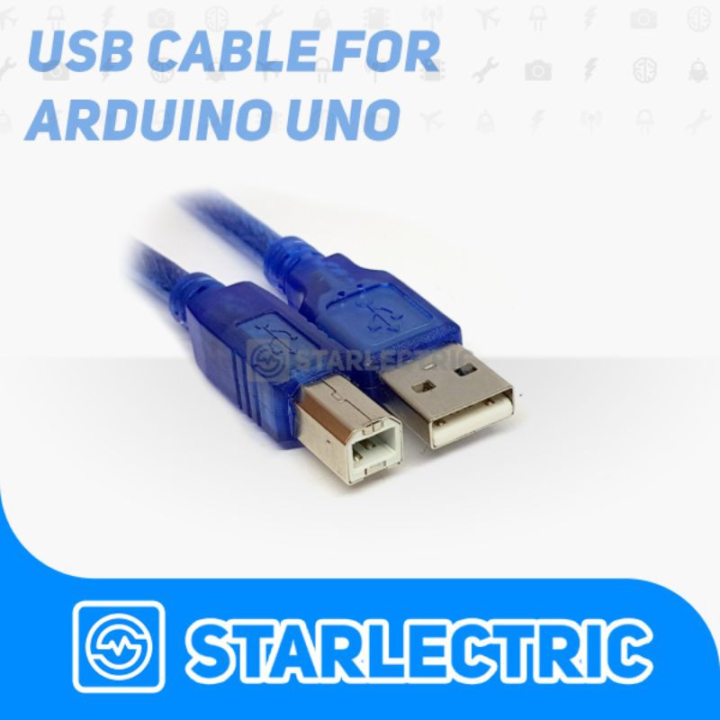 Kabel Arduino UNO MEGA USB A TO USB B