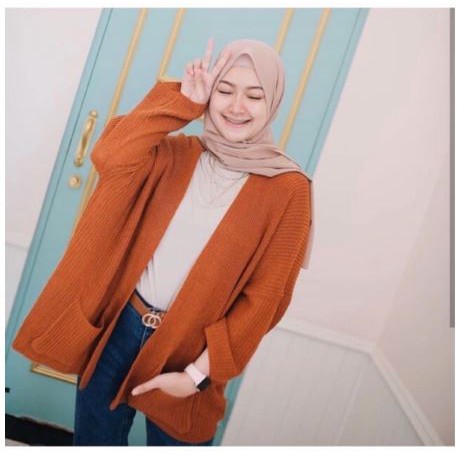 KALILA - LAVELLA Cardigan Wanita Rajut Halus Premium