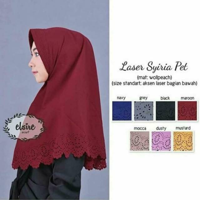 KHIMAR LESER / JILBABWOLFIS # JILBAB SIMPLE