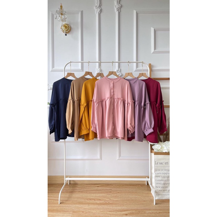 Blus katun layer import