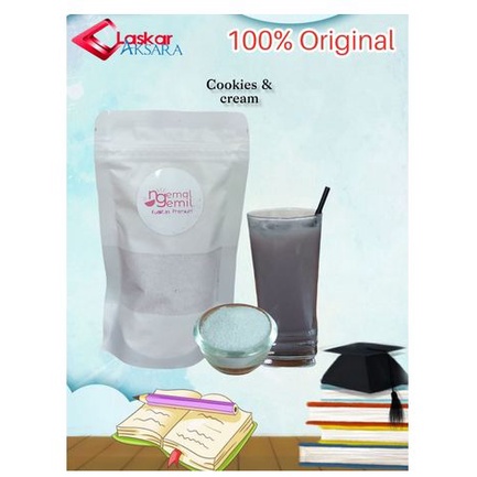 

Minuman Bubuk Rasa Cookies & Cream // variasi