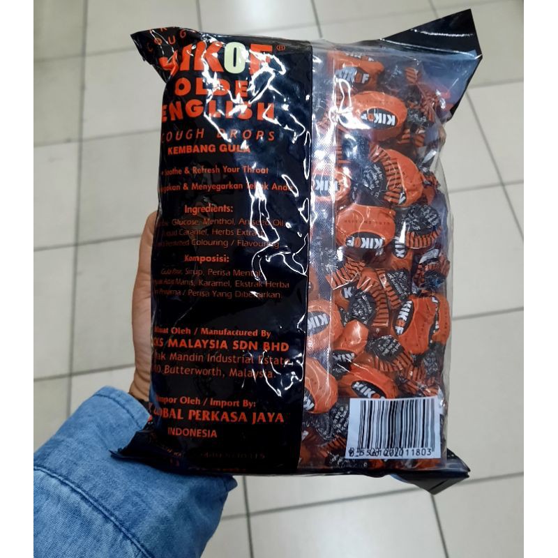 [HALAL] Permen KIKOF Olde English Cough Drops Kembang Gula 450gr HACKS Malaysia Permen Batuk Pelega Tenggorokan