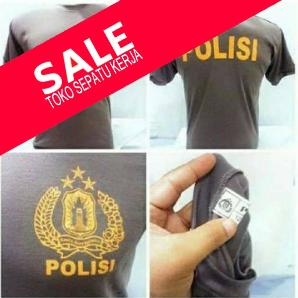 Kaos Pendek POLRI Kaos Dalam POLRI Kaos Oblong POLRI