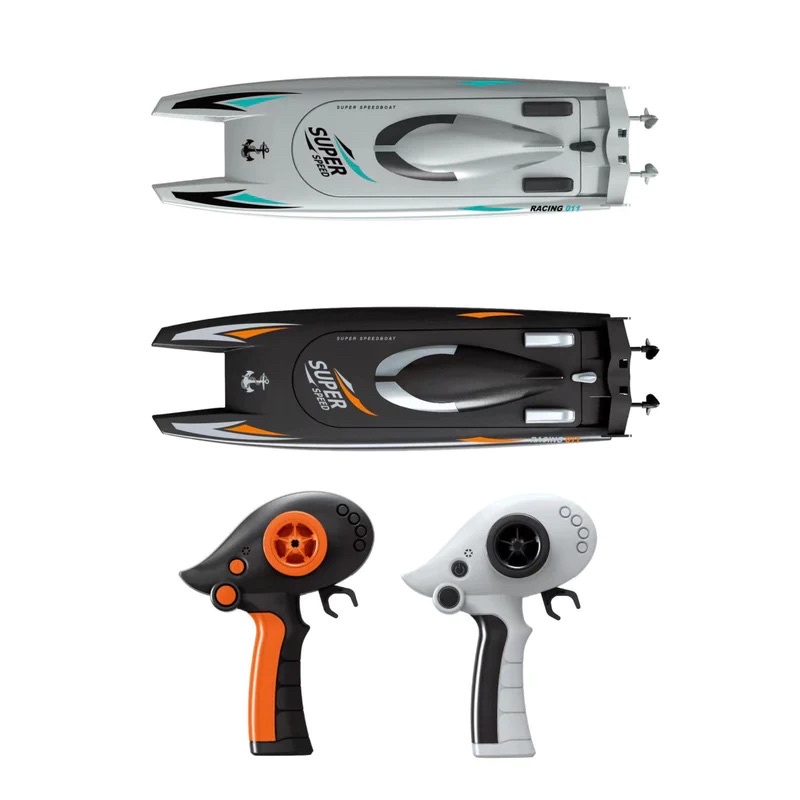 PREMIUM RC speedboat POSEIDON 2,4 ghz remote control recharge perahu kapal speed boat water sport ai