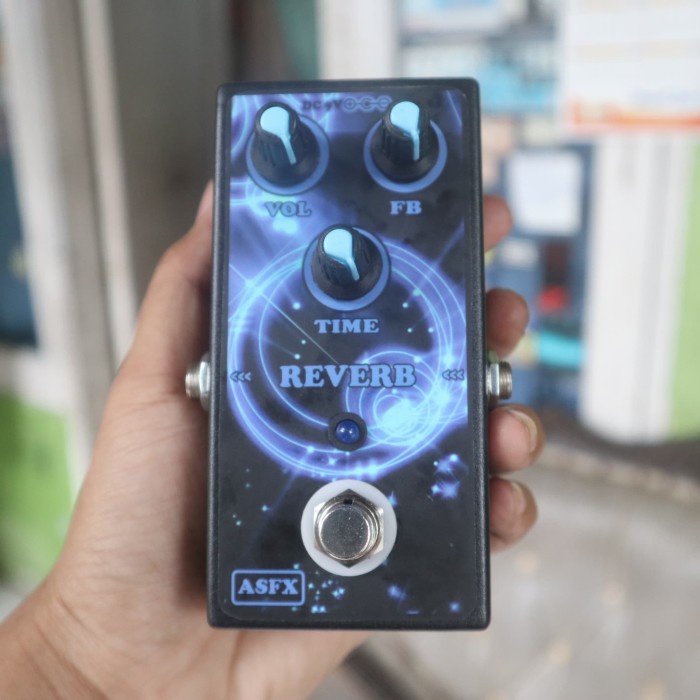 HUJI | efek gitar reverb ASFX murah guitar pedal stompbox AS Effect