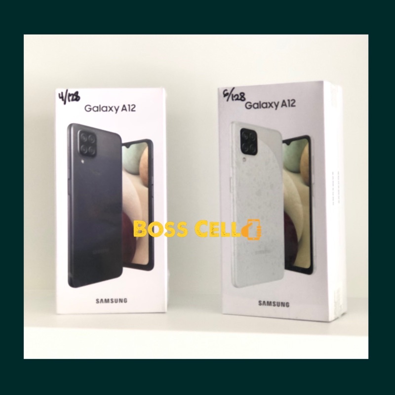 Samsung A12 RAM 4GB ROM 128GB ; RAM 6GB ROM 128GB