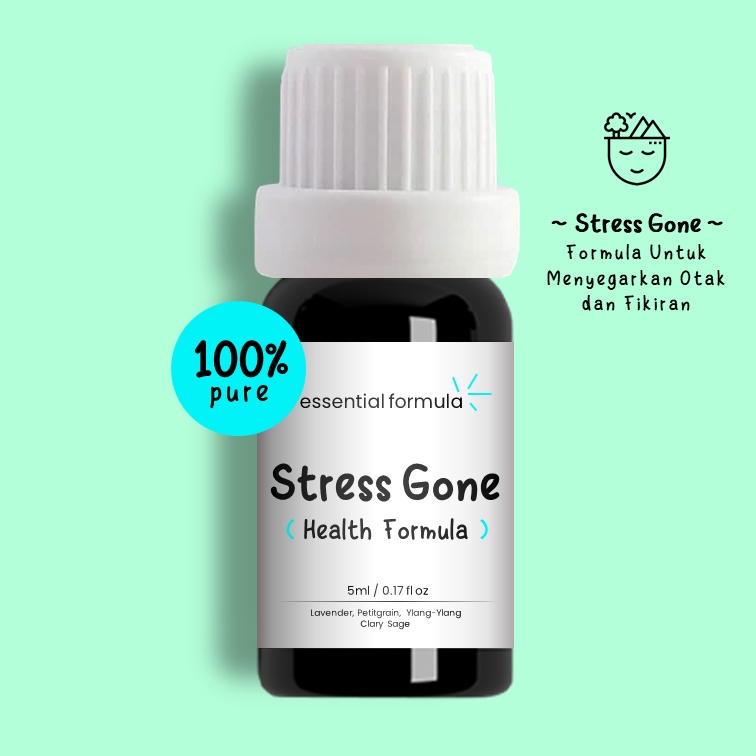 Essential Formula Stress Gone EO Blend Untuk Menghilangkan Stress