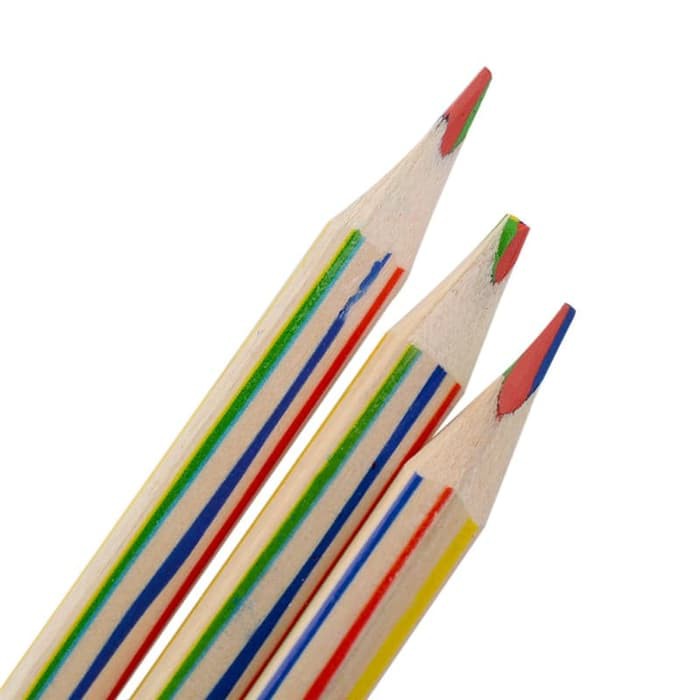 Rainbow Color Pencil 4 in 1