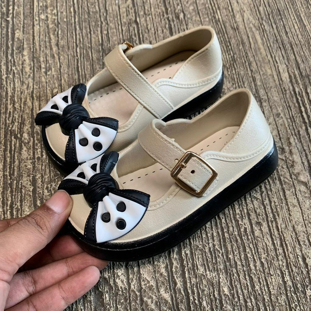 Sepatu Anak-Anak Perempuan Terbaru/Sepatu Balet Jelly Alina 601-1S/Sepatu Flat Karet Korea Import