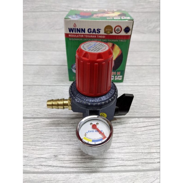 Regulator Gas Tekanan Tinggi Winn Gas 181 M Original