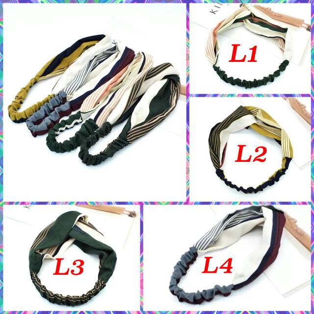 Promo(ready stock) bando/ bandana fashion korea 2018