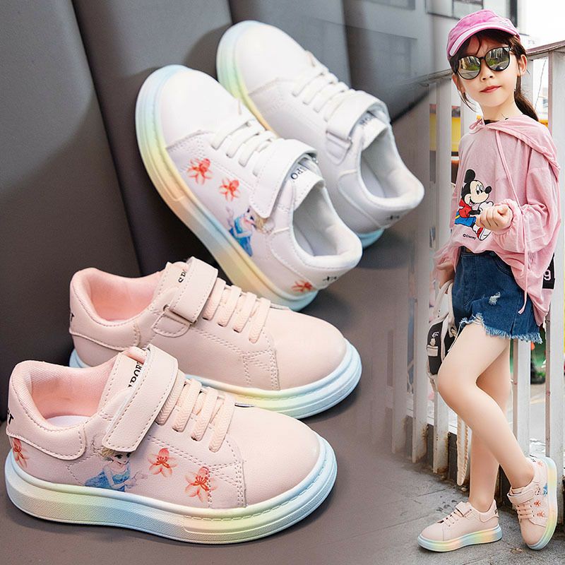 Sepatu Anak Perempuan Frozen Untuk Fashion, Travelling Umur 5-12 Tahun