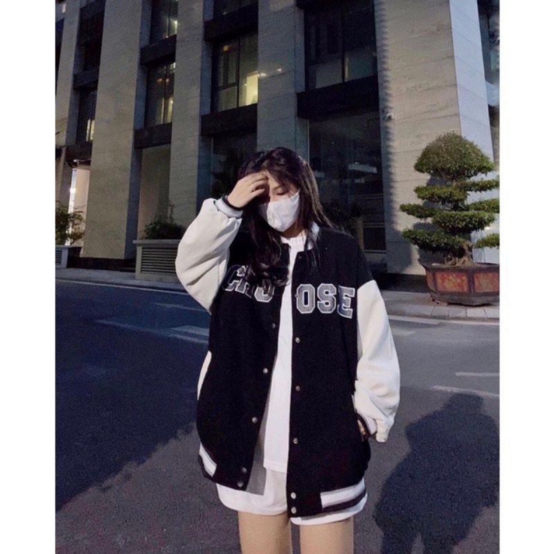 Sweater Crewneck Baseball CHOOSE bahan fleece tebal