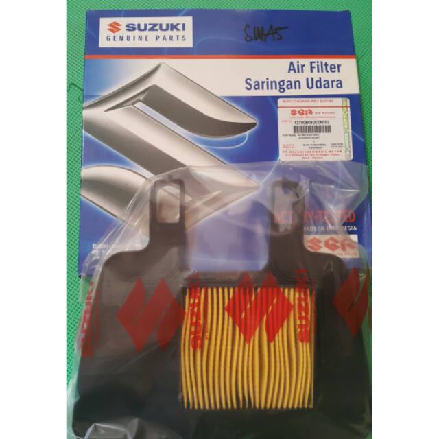 Saringan Filter Udara Suzuki Smash Shogun 125 Shogun 125 SP 13780 09G00 N000