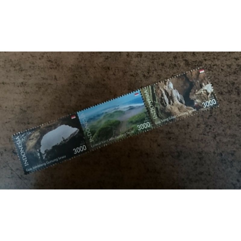 

Prangko Perangko Indonesia seri Gunung Sewu Unesco Global Geopark 2021