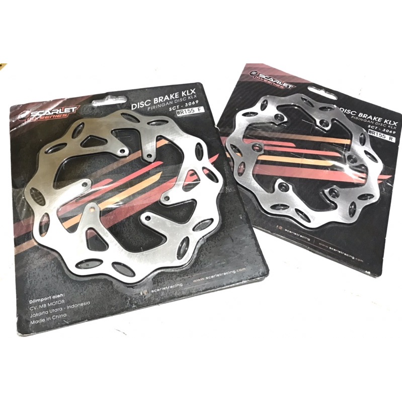 PIRINGAN WR155 set DEPAN BELAKANG DISK CAKRAM YAMAHA WR155 set depan belakang