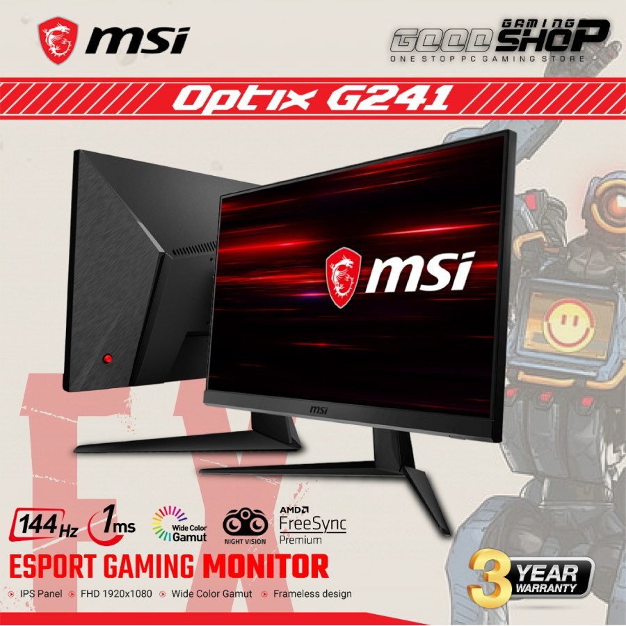 MSi Optix G241 - Gaming Monitor