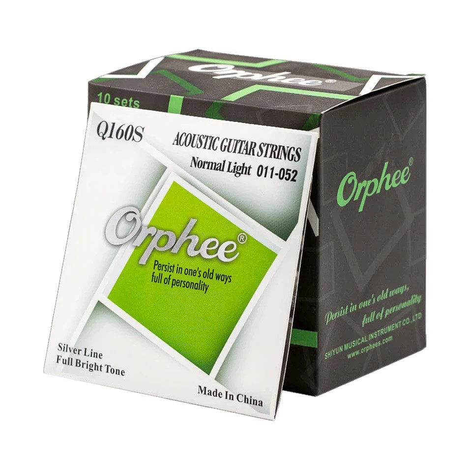 Orphee Q160S 11-52 Senar Gitar Akustik String Silver Plated