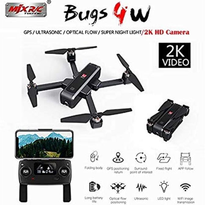 Drone Mjx Bugs 4 W B4W 5Ghz GPS FVP 2K Camera HD Brushless