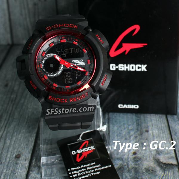G Shock Rangeman Casio GW9400 Black Red . Hitam Merah . Jam Tangan Pria . cowok . anak anak murah