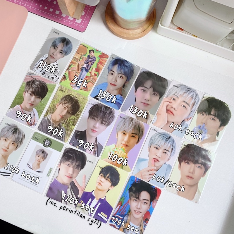 [READY STOCK] PC PHOTOCARD JAEMIN YIZHIYU RELOAD AR CLIP HS CANDY LAB VERSI 1 4 HELLO FUTURE CHILLIN