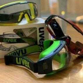 UVEX - Kacamata Goggle - Kacamata Safety Google - Kacamata Uvex Clear