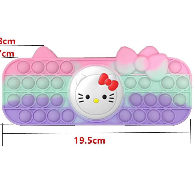 

[PRODUK RRQTT] 【24H SHIP】2IN1 Kotak Pensil Pop It Import (Depan Belakang Bisa Pop It) ESZ