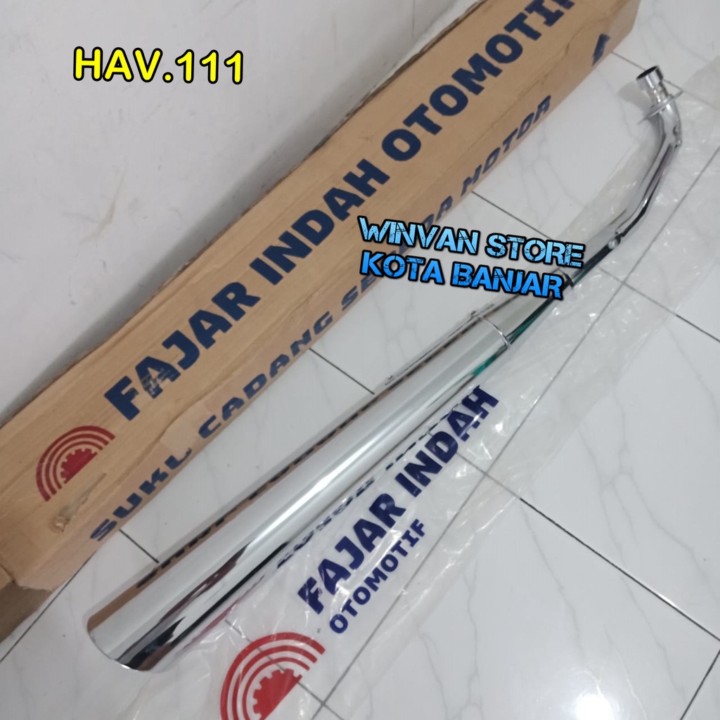 Knalpot standar Astrea Prima pnp astrea star