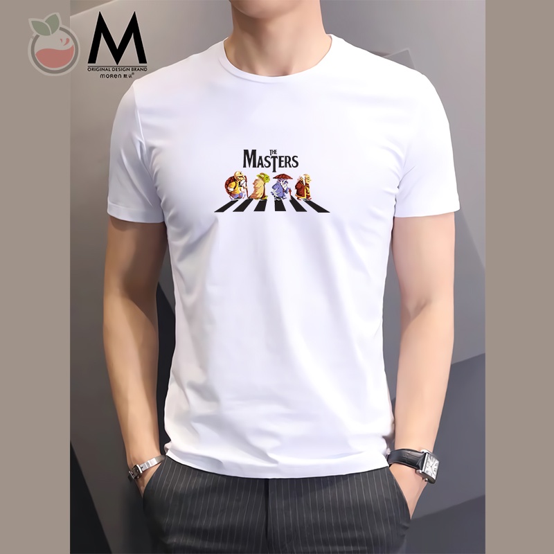 Lilipop Kaos Pria The Master Baju Distro Basic Tshirt Kasual