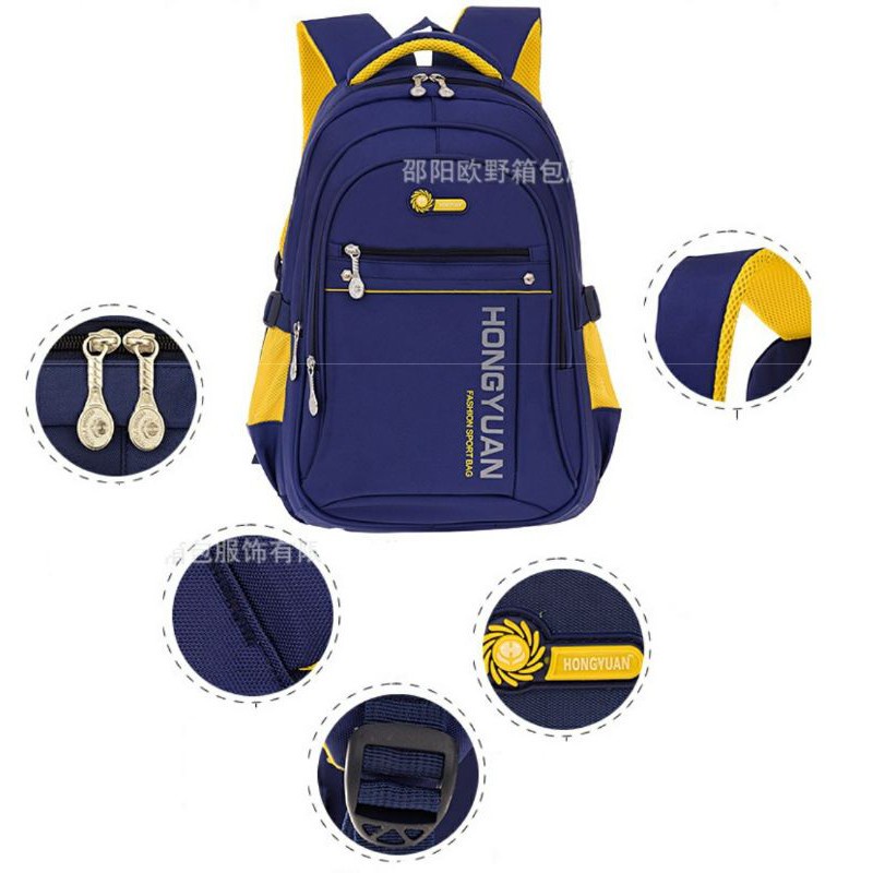 Top - CNC Kids - Tas Ransel Sekolah untuk Anak / Remaja SD / SMP / SMA (HY)