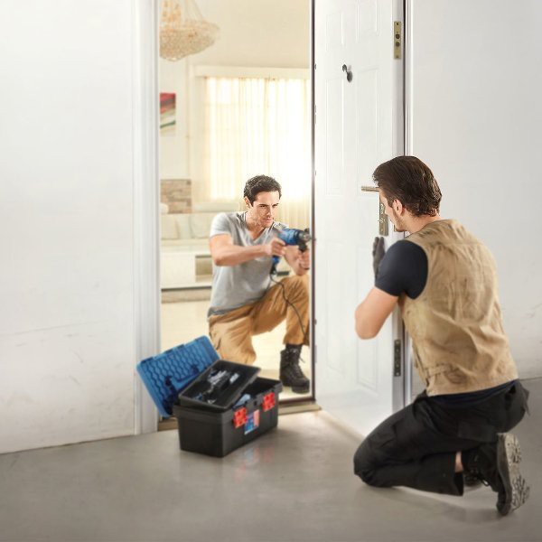 BOSCH Bor Listrik GSB 550 FREEDOM Mata Bor Box Kotak Perkakas Tool Kit