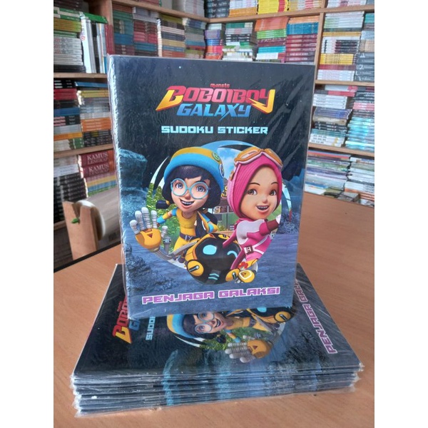 BUKU ANAK | CERITA | BOBOIBOY | BOBOIBOY GALAXY SUDOKU STICKER PENJAGA GALAKSI