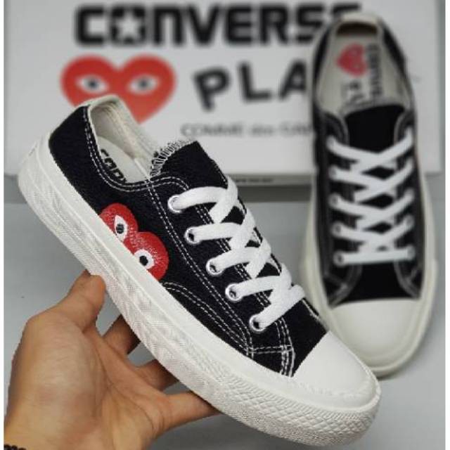 CONVERSE X PLAY CDG SEPATU ALLSTAR SEPATU CONVERSE ALL STAR HIGH LOW