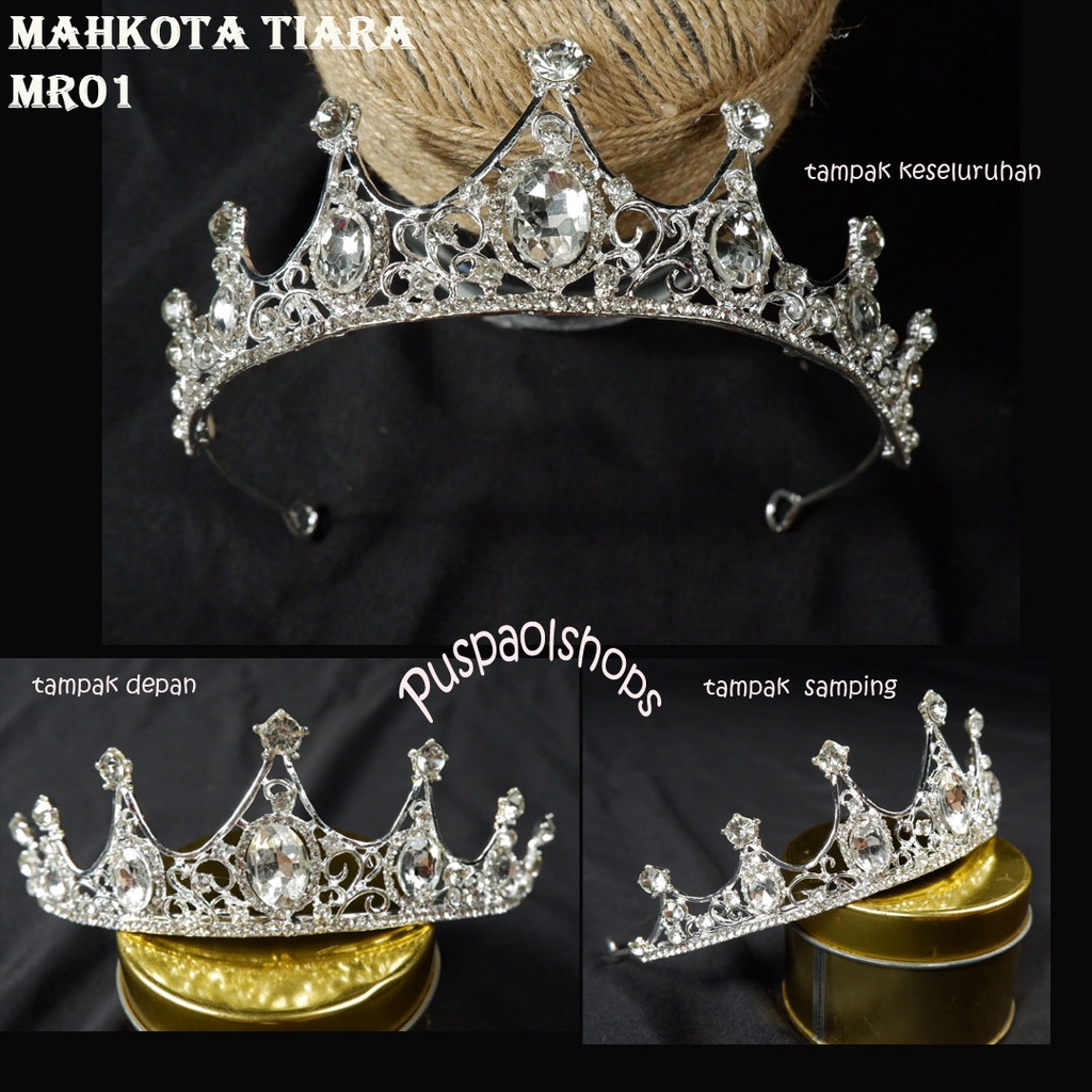 MAHKOTA TIARA  MR01 MAHKOTA PENGANTIN