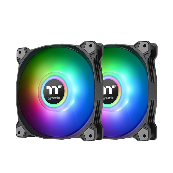 Thermaltake Fan Pure Duo 14 ARGB Sync Radiator Fan -2 Pack